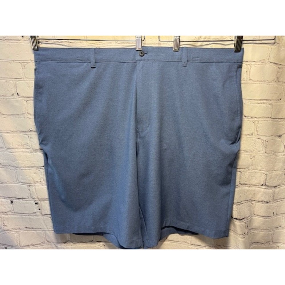 Ben Hogan Golf Shorts Denim Heather Stretch Moisture Wicking UPF50 Size 46 NEW